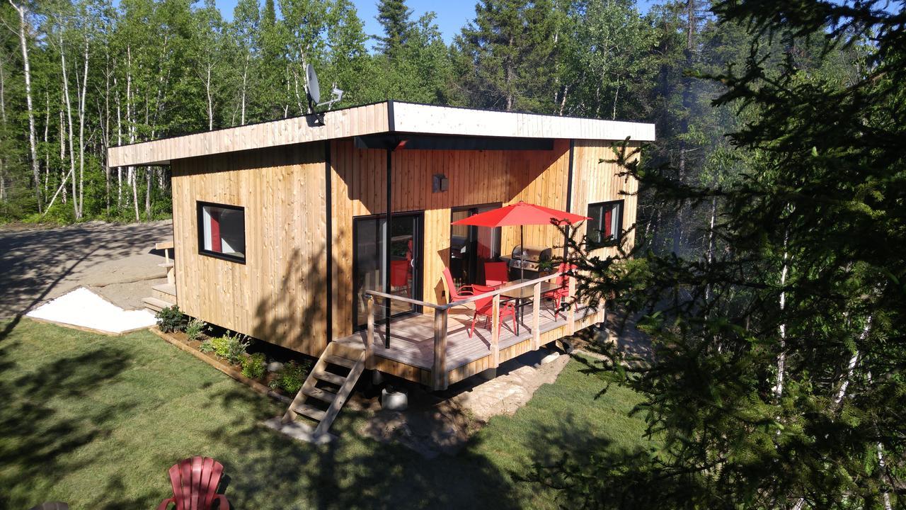 Residence Touristique Lodge Des Bois Saint-Félix-d'Otis Exterior photo