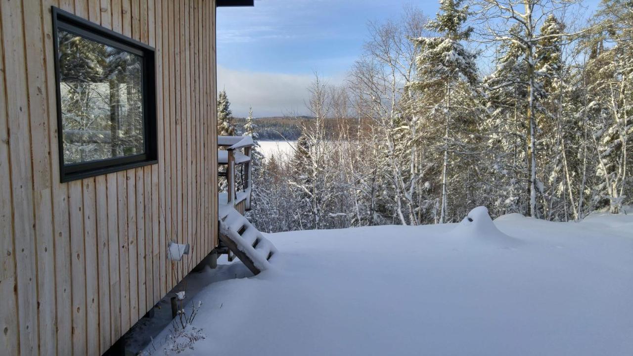 Residence Touristique Lodge Des Bois Saint-Félix-d'Otis Exterior photo